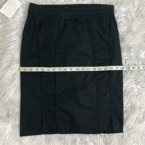 Burberry London Women's Black Straight Designer Quiet Luxury Skirt IT 40/W31‎ - Picture 13 of 13